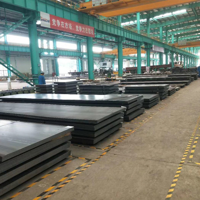 Q235B Structural Metal MS Steel Plate Hot Rolled / Cold Rolled
