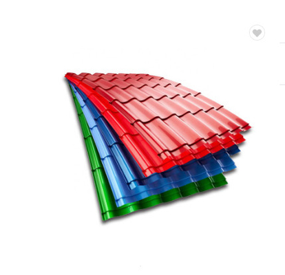 Color Coated Steel Roofing Sheets Tiles Plain For Wall Building