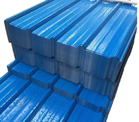 Color Coated Steel Roofing Sheets Tiles Plain For Wall Building