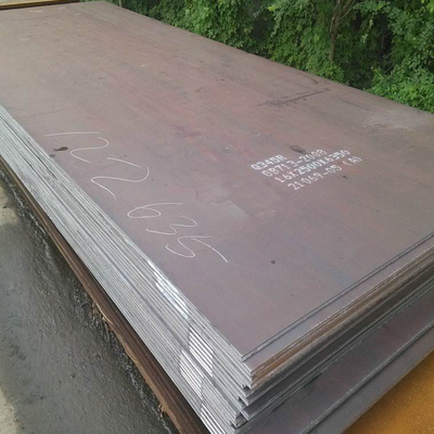 High Carbon Mild Steel Ship Plate 5000-12000mm Width ISO9001