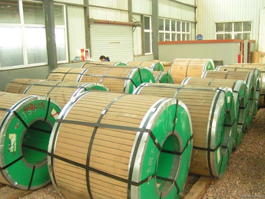 Hot Rolled Cold Rolled Stainless Steel Plate Coil SGS ISO Certificate