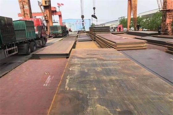 Hot Rolled / Cold Rolled MS Steel Plate Structural Metal Steel Deck Sheets