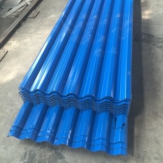 PGI Corrugated Metal Roof Tiles Color Coated Galvanized For Building