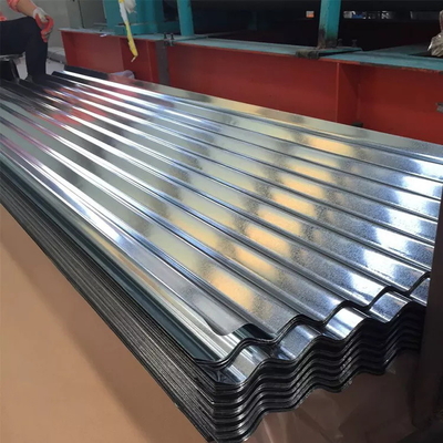 PGI Corrugated Metal Roof Tiles Color Coated Galvanized For Building