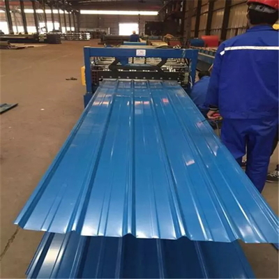 RAL Metal Roof Tiles PPGI Color Coated Corrugated Metal Roofing Sheets