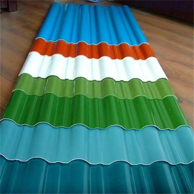 RAL Metal Roof Tiles PPGI Color Coated Corrugated Metal Roofing Sheets