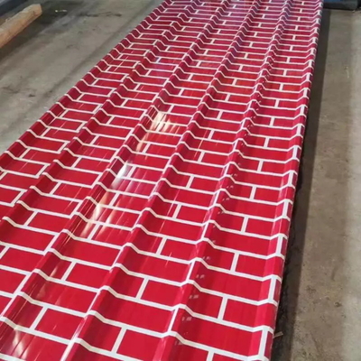 RAL Metal Roof Tiles PPGI Color Coated Corrugated Metal Roofing Sheets