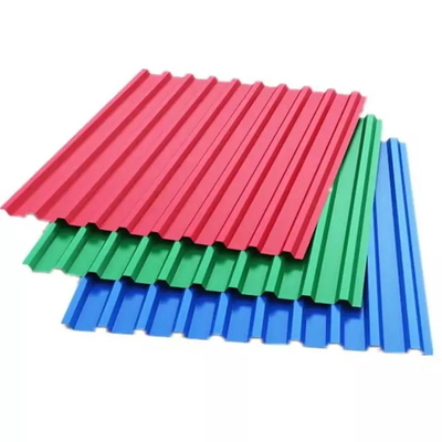 PPGI Prepainted Metal Roof Tiles 6.00mm Thickness Building Materials