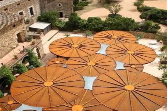 Thickness 1mm-100mm Corten Steel Plate For Building Garden And House