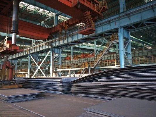 Q235B Structural Metal MS Steel Plate Hot Rolled / Cold Rolled