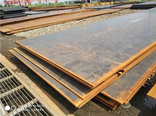 St37 St52 MS Steel Plate 0.9mm Q235 Rust Treatment Surface