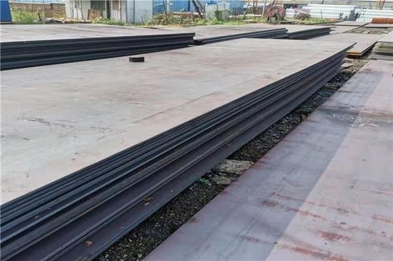 Blasting MS Steel Plate St37 St42 Steel Checker Plate Hot Rolled