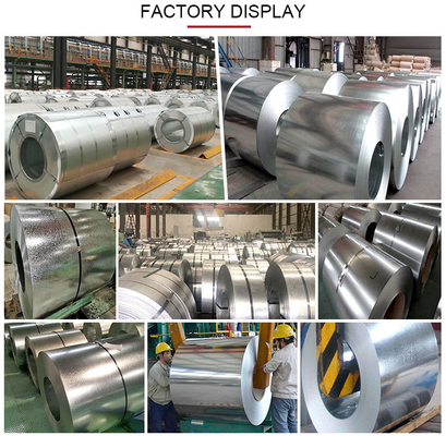 G80-G275 GI Steel Coil Zinc Plated Steel Sheet Cold Rolled SGCC
