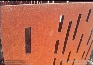 S235jr Weathering Steel Sheet Hot Rolled Chequered Plate A283 A387