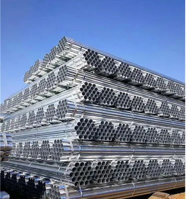 6 Inch Gi Galvanised Steel Pipe Tube Pre Welding For Liquid Delivery