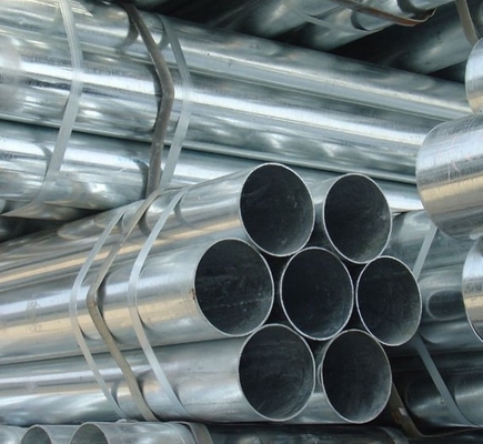 1.2-15.7mm Thickness GI Steel Material Hot Dipped Galvanized Round Steel Pipe
