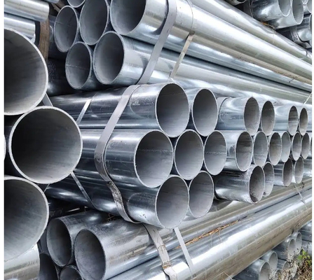 Q235 Q235 Q345 GI Steel Material Welded Pre Galvanized Steel Pipe