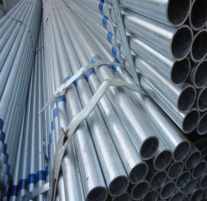 Q235 Q235 Q345 GI Steel Material Welded Pre Galvanized Steel Pipe