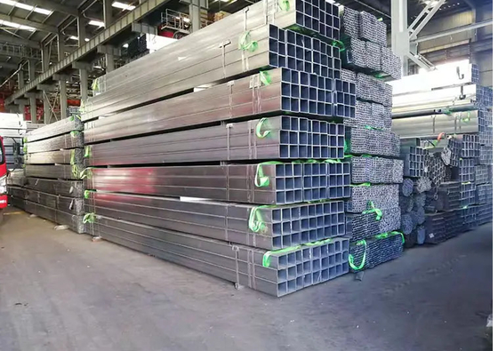 Mild Carbon Galvanized Steel Tubes Q235 Q235 Q345 ST37 Grade