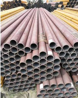 ERW Carbon Steel Seamless Tube Uniform Zinc Coating For Construction