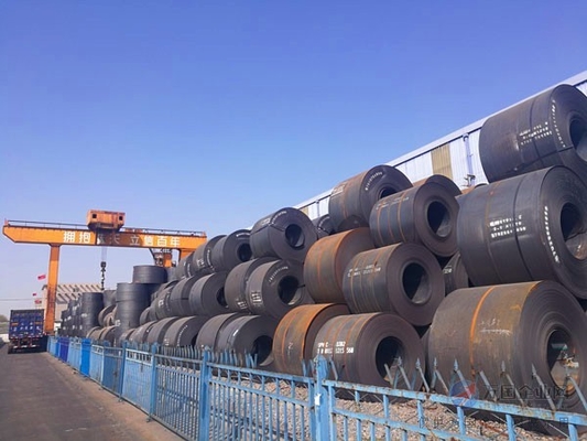Chequered Sliting Steel Hot Rolled Coil 5mm - 20 Mm Thickness