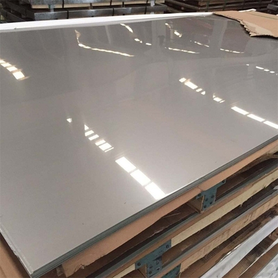 2B BA HL Stainless Steel Plate Mirror Finish AISI SUS 201 430 410 202 321